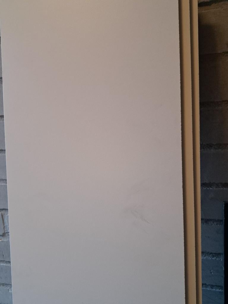 Nieuwe trespa stroken wit en antraciet, Doe-het-zelf en Verbouw, Platen en Panelen, Ophalen of Verzenden, Nieuw