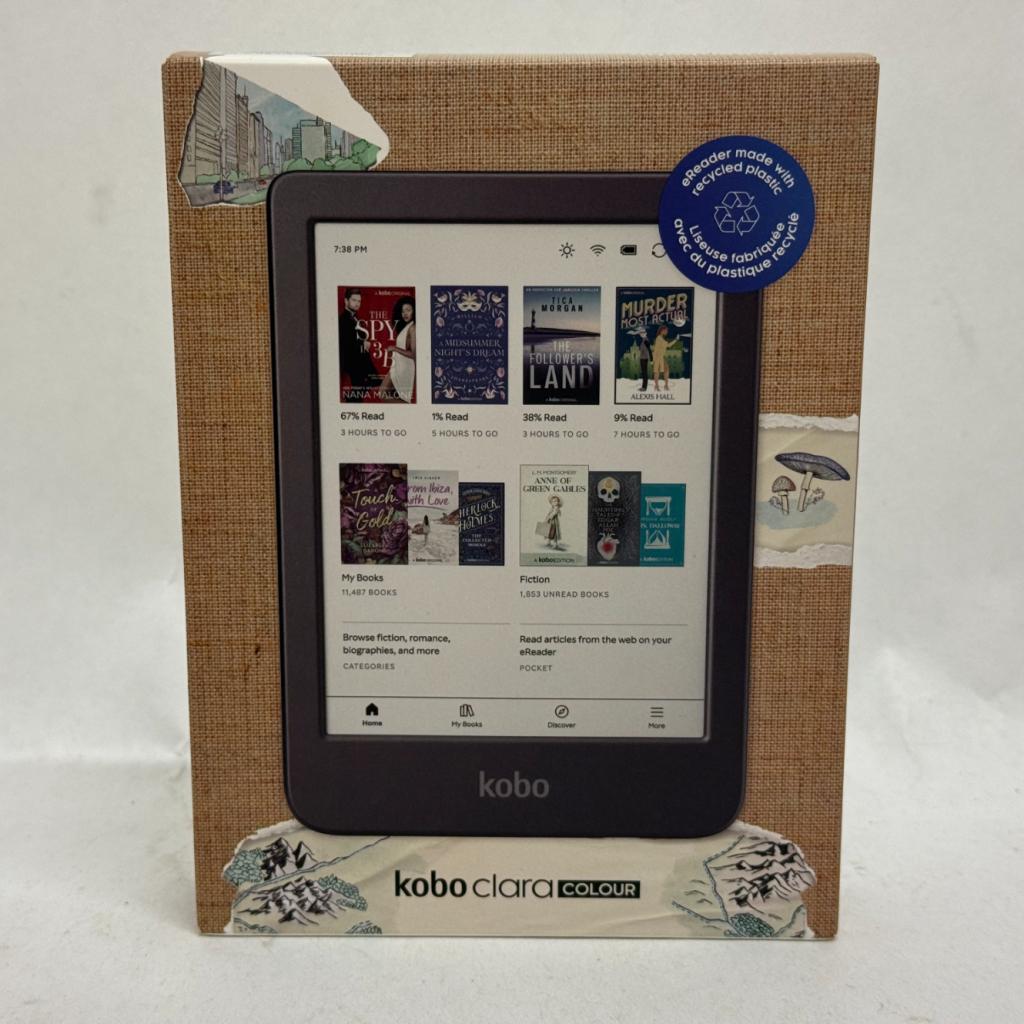 Kobo Clara Colour (Nieuw), Computers en Software, E-readers, Kobo, Zo goed als nieuw, Support@kobo.com, Kobo Inc.
1 St. Clair Avenue West, Suite 700
Toronto, Ontario M4V 1K6
Canada