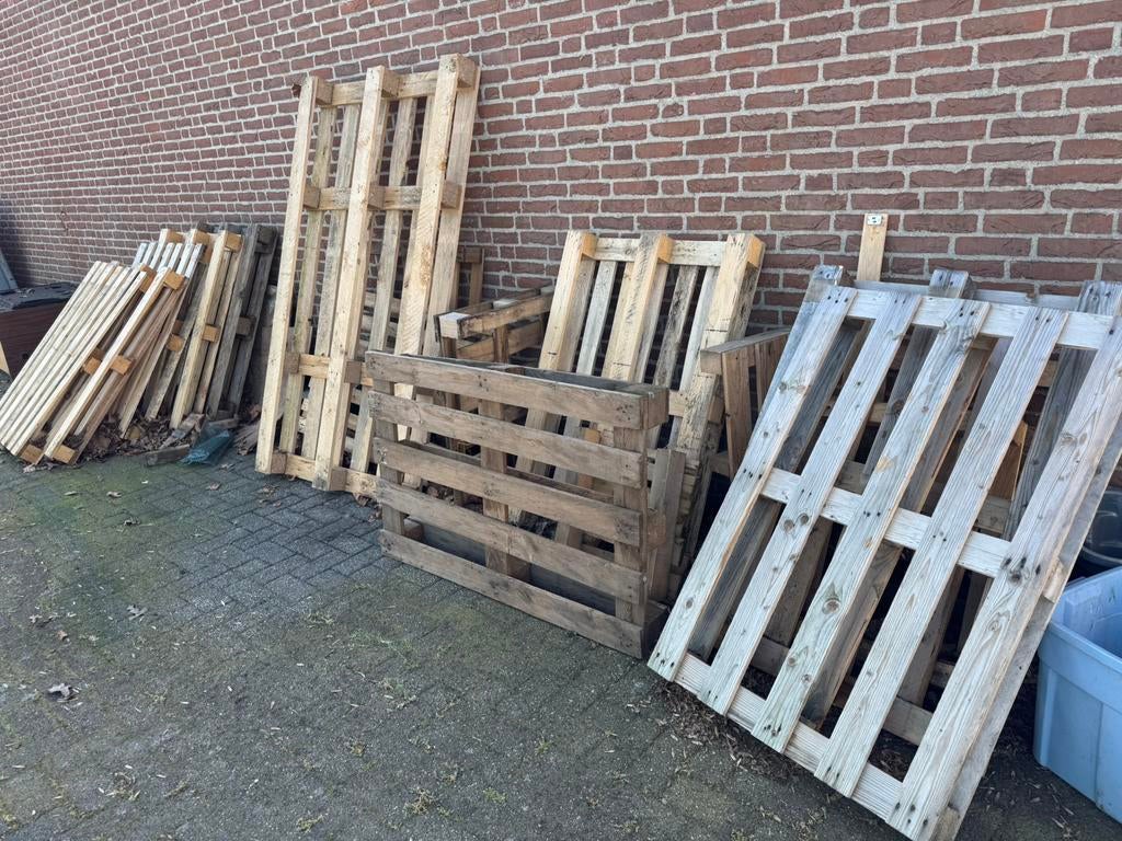 Stookhout / pallets, 3 tot 6 m³, Ophalen