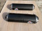 Termignoni Carbon dempers voor Ducati 848/1098/1198, Motoren, Ophalen of Verzenden