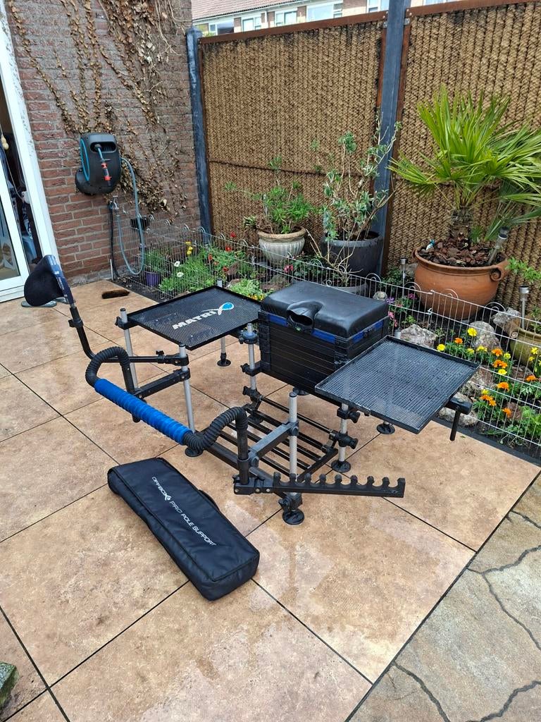 Matrix Match Master Zitkist met 2 Trays + Tuigenwinders, Watersport en Boten, Ophalen, Gebruikt, Overige typen