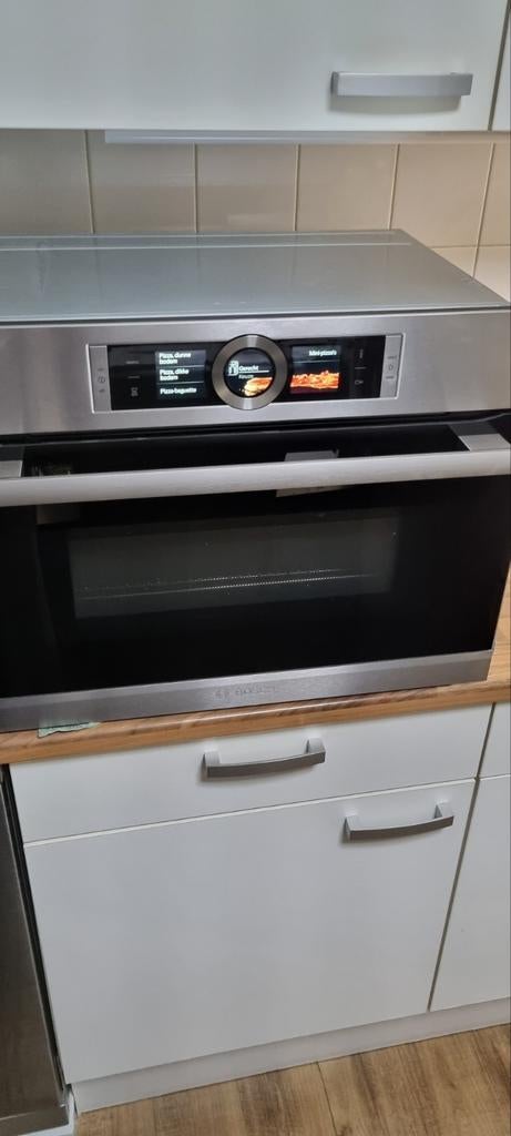 Combimagnetron bosch,nette staat., Witgoed en Apparatuur, Ovens, Zo goed als nieuw, Inbouw, Hete lucht, Ophalen