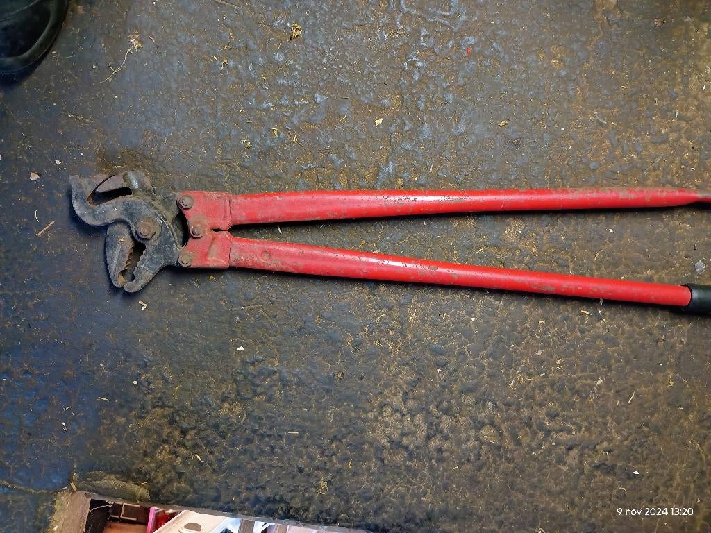 tang voor kettingen, sneeuwkettingen, Ophalen