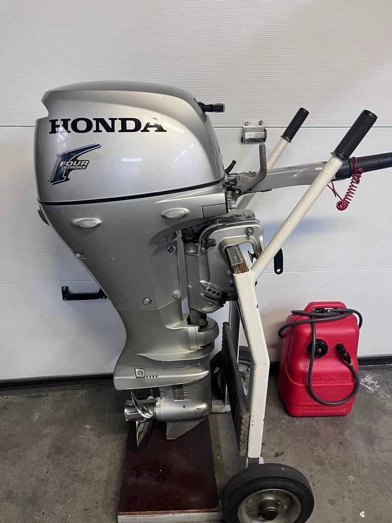 Honda 8 pk 4-takt kortstaart., Watersport en Boten, Ophalen, 5 tot 10 pk, Viertaktmotor, Zo goed als nieuw