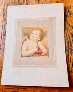 Vintage prent Cupido engel - Anton Raphael Mengs, Ophalen of Verzenden