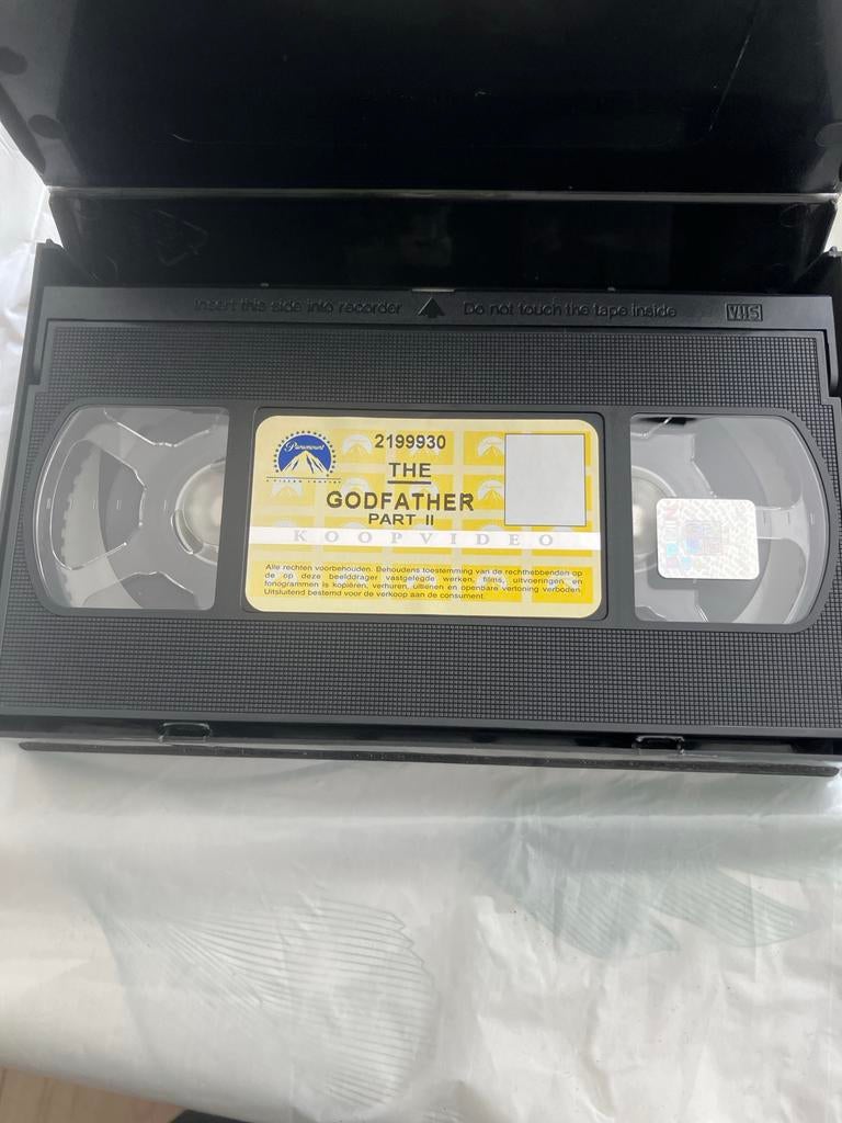 The Godfather Part II VHS - Klassieke Misdaadfilm, Cd's en Dvd's, VHS | Film, Vanaf 16 jaar, Ophalen of Verzenden, Gebruikt, Thrillers en Misdaad