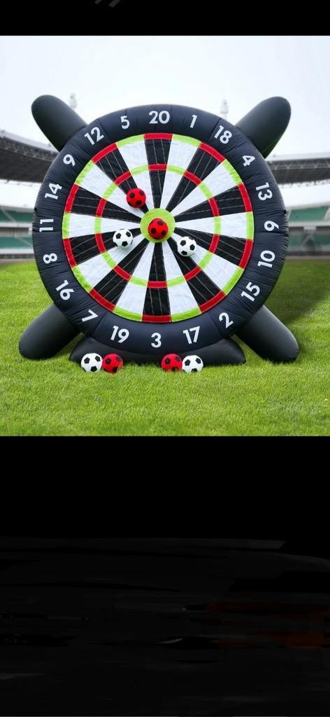 Te huur Voetbaldarts luchtkussen, Ophalen, Zo goed als nieuw