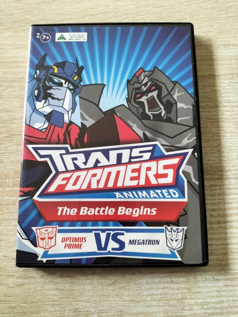 Transformers the battle begins, Cd's en Dvd's, Dvd's | Tekenfilms en Animatie, Ophalen of Verzenden