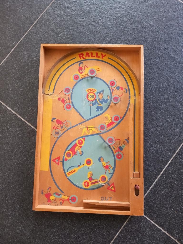 Tafelflipper jaren 60., Verzamelen, Ophalen of Verzenden, Onderdeel of Defecte kast