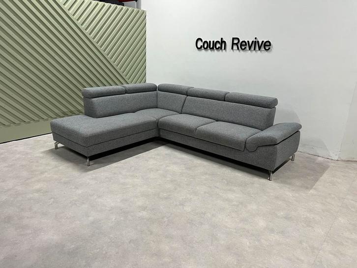 GRATIS LEVERING Montel Modena Hoekbank 275x210 REFURBISHED, Huis en Inrichting, Banken | Bankstellen, Zo goed als nieuw, Vierpersoons of meer