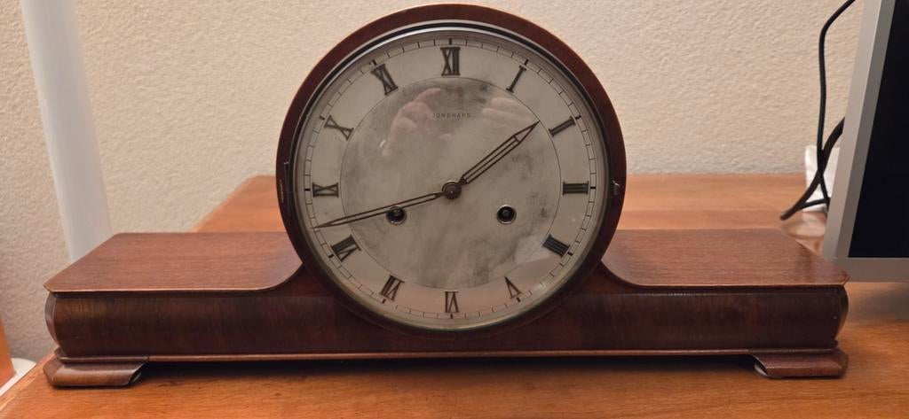 Junghans schouw-/mantelklok originele uit ca. 1928–1932., Ophalen