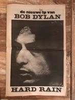 Paginagrote A3 advertentie BOB DYLAN Hard Rain release, Ophalen of Verzenden