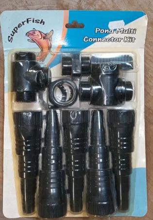 SuperFish RVS Luchtkraan 3 Weg Blister, Ophalen of Verzenden, Nieuw, Overige typen