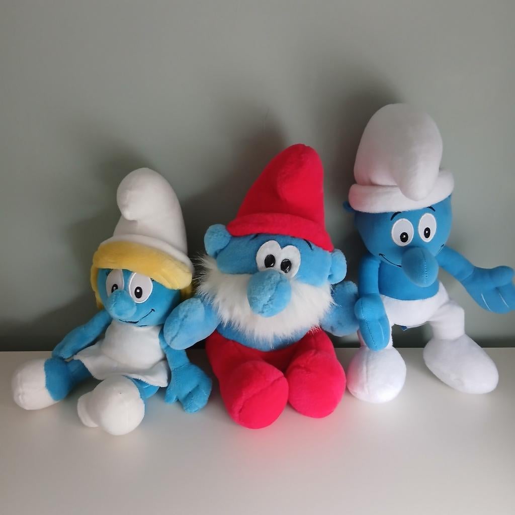 Smurfenknuffels, Verzamelen, Smurfen, Ophalen of Verzenden, Zo goed als nieuw, Verschillende Smurfen, Poppetje, Figuurtje of Knuffel
