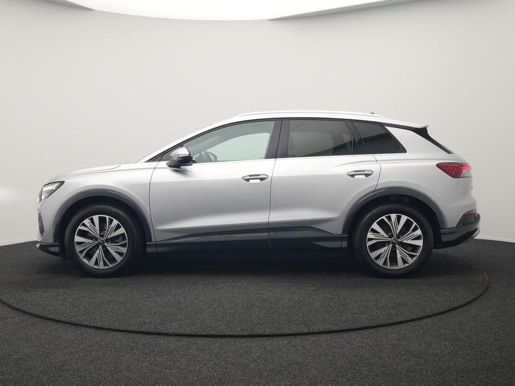 Audi Q4 e-tron 50 quattro Advanced edition 77 kWh 300pk Deal, Automaat, Stof, Gebruikt, Zwart