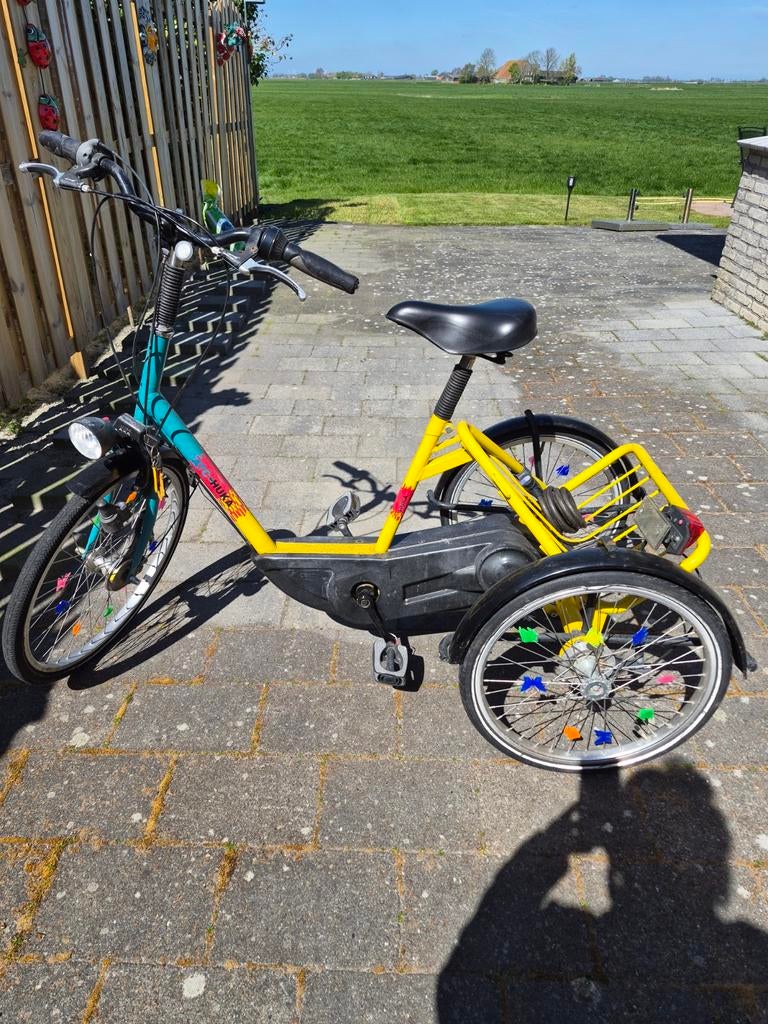 Driewieler, Ophalen, Gebruikt
