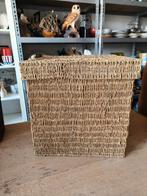 grote zeegras mand met deksel, Overige materialen, Mand, Vierkant, Ophalen of Verzenden