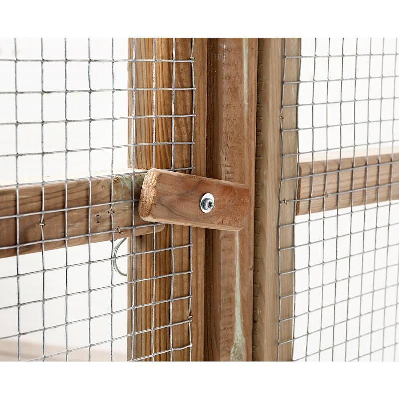 Houten Kippenren Ruben, Dieren en Toebehoren, Vogels | Hokken en Kooien, Ophalen of Verzenden, Nieuw, Hout, Volière