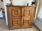 Eikenhouten wandkast, Huis en Inrichting, Kasten | Wandmeubels, Ophalen, Gebruikt, Met deur(en), 100 tot 150 cm