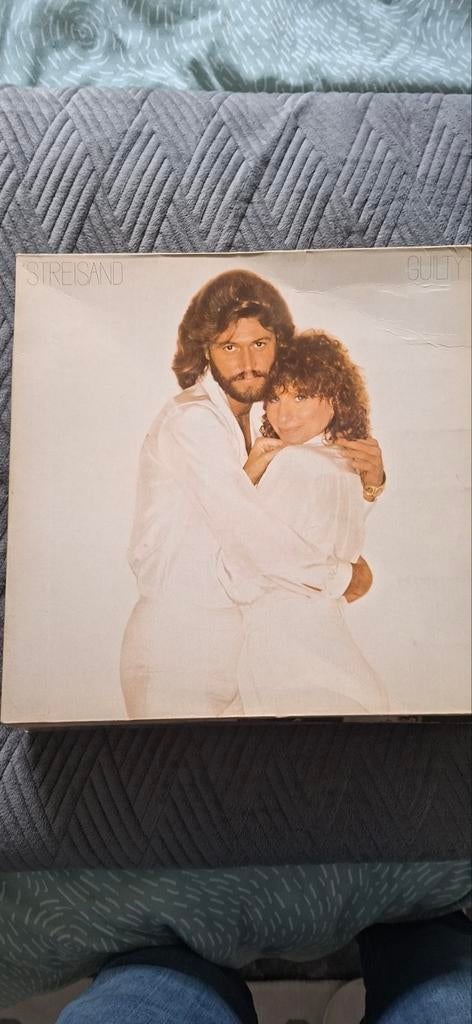 Barbra Streisand - Guilty LP (1980), Ophalen of Verzenden, 1980 - 1989, Gebruikt, 12 inch