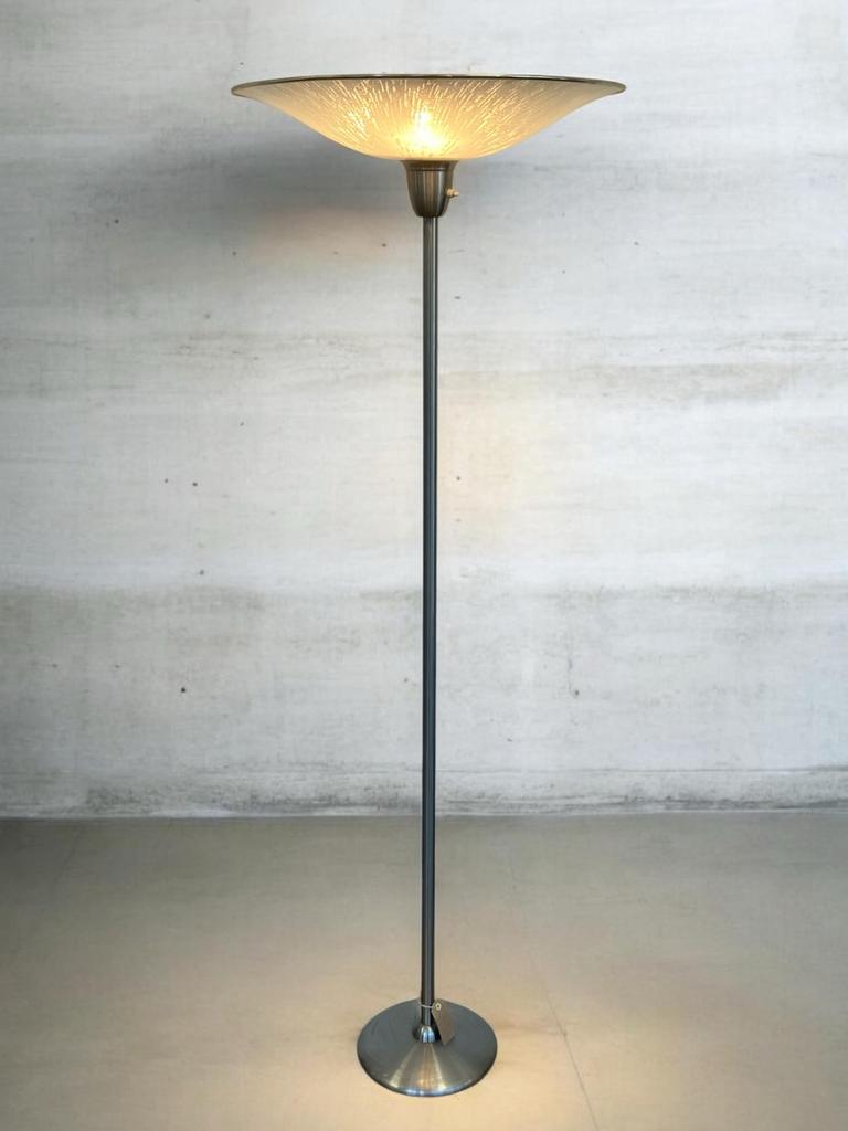 Art Deco Gispen style Vloerlamp 1930-1950, Antiek en Kunst, Antiek | Lampen, Ophalen
