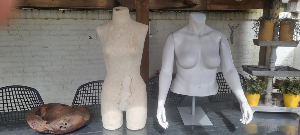 Paspoppen buste 2 stuks, Hobby en Vrije tijd, Naaien en Fournituren, Ophalen