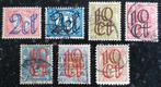 POSTZEGELS NEDERLAND 1923 GESTEMPELD, Verzenden, T/m 1940, Gestempeld