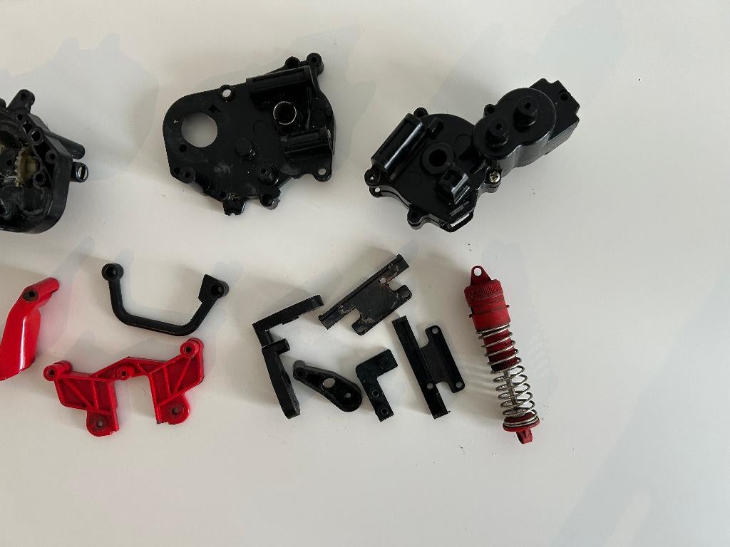 Vintage Tamiya onderdelen restant 1/10 rc auto, Ophalen of Verzenden, Gebruikt, Onderdeel