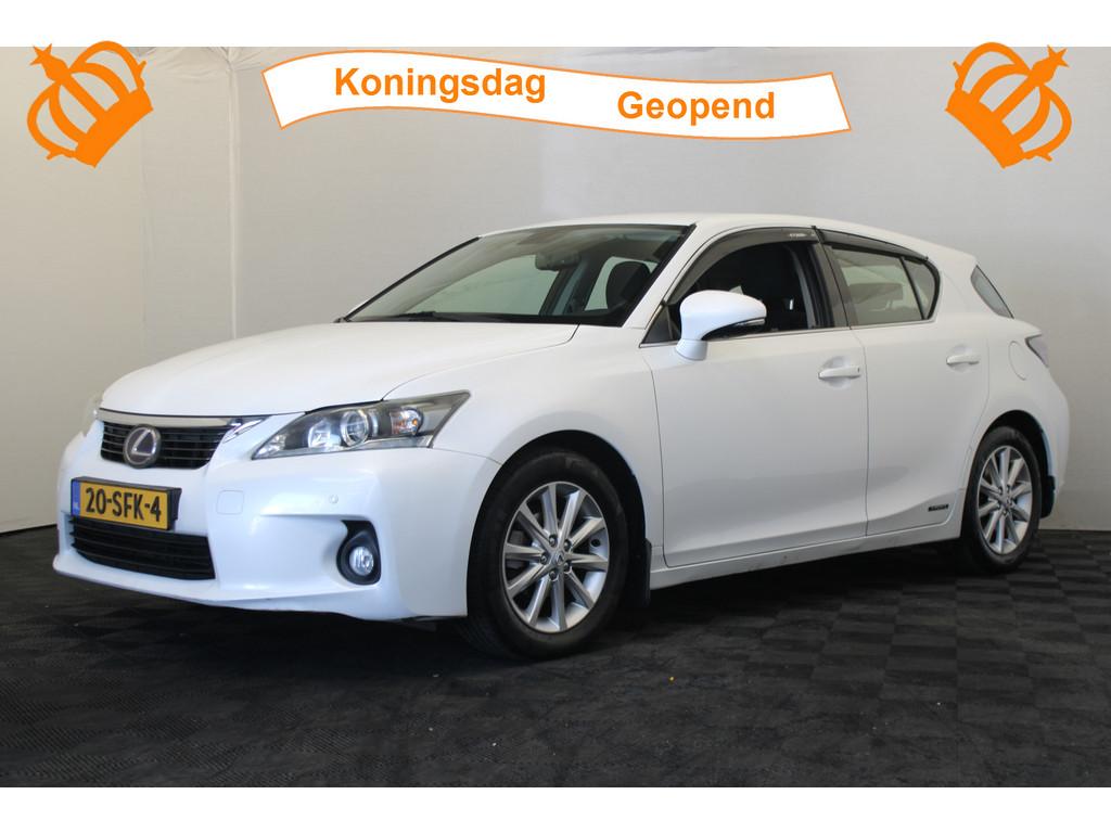 Lexus CT 200h Hybrid *Koningsdag open* (bj 2011, automaat), Auto's, Lexus, Euro 5, Gebruikt, Zwart, 4 cilinders