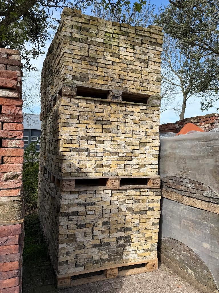 Friese geeltjes / boeren geeltjes +400.000 stuks op voorraad, Ophalen, Gebruikt, Bakstenen, Info@walstra.nl