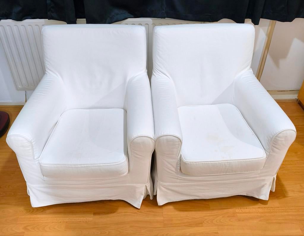 2 ikea Jennylund fauteuils, Ophalen, Modern, Comfortabel, Gebruikt, 75 tot 100 cm