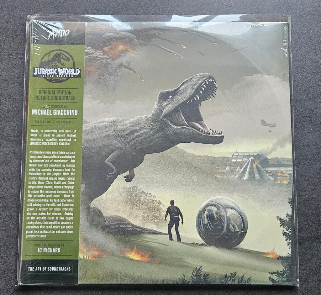Jurrasic World, Fallen Kingdom, Mondo exclusive (Lydia), 2010 - 2019, Ophalen of Verzenden, 12 inch, Inclusief obi