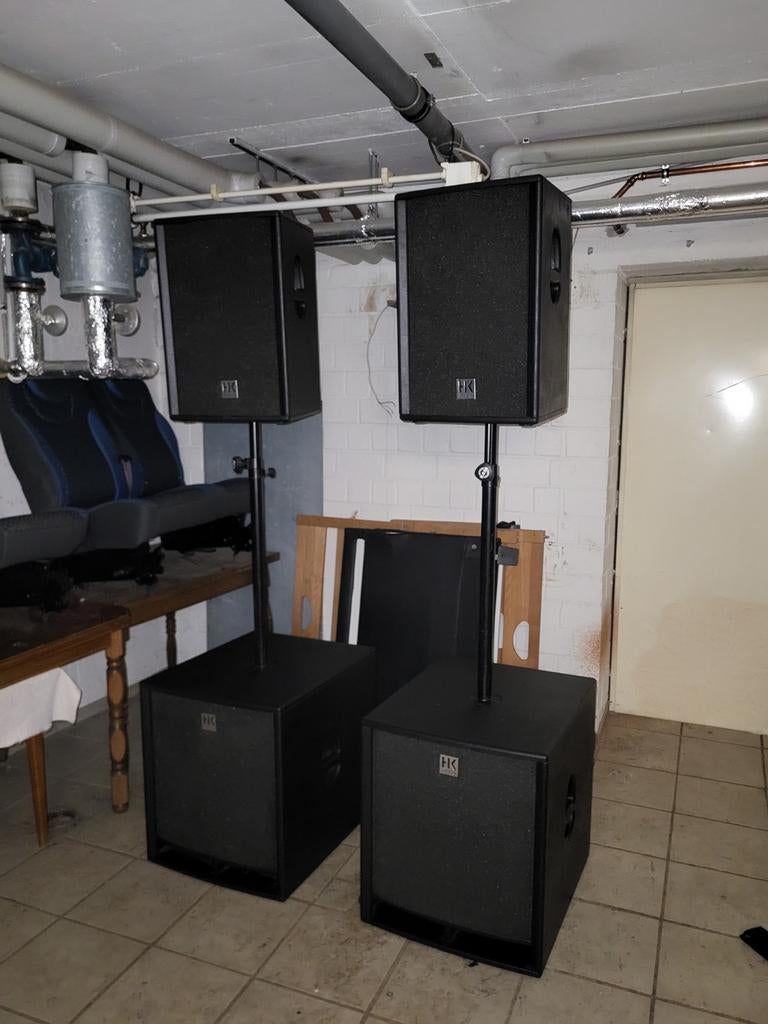 HK Audio Premium PR:O 12 A en PR:O 18 SUB A set, Muziek en Instrumenten, Overige Muziek en Instrumenten, Gebruikt, Ophalen