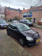 Volkswagen Polo 1.2 40KW 2007 Zwart 5 deurs, Auto's, Voorwielaandrijving, 1198 cc, Zwart, Origineel Nederlands