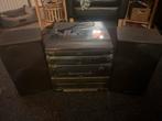 90s’ Philips stereo set met speakers–complete set–MOET WEG, Ophalen of Verzenden
