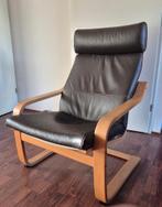 Ikea POÄN fauteuil, Huis en Inrichting, Fauteuils, Ophalen, Gebruikt, 50 tot 75 cm, Hout