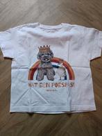 Poespas koningsdag t-shirt  104, Ophalen of Verzenden, Zo goed als nieuw