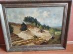 Geschilderd door.J Hofland,, Antiek en Kunst, Kunst | Schilderijen | Klassiek, Ophalen