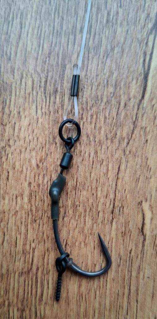 10x Ronnierigs met top componenten.., Watersport en Boten, Hengelsport | Karpervissen, Nieuw, Haak, Ophalen of Verzenden