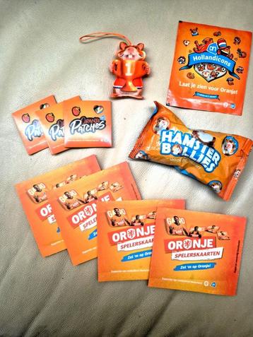 mini AH oranje hamster, Hollandicons, patches, spelerskaarte beschikbaar voor biedingen