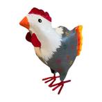 Iron Hen Painted – Decoratieve Metalen Kip –, Ophalen of Verzenden, Nieuw