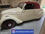 Peugeot 202 Cabriolet | Route 66 Auctions, Auto's, Oldtimers, Lederen bekleding, Overige carrosserieën, Wit, Leder