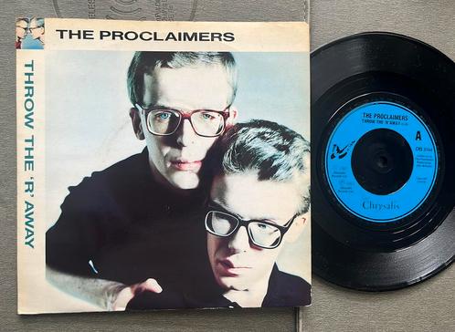 The Proclaimers - Throw the R away 7” UK 1987, Cd's en Dvd's, Vinyl Singles, Gebruikt, Ophalen of Verzenden
