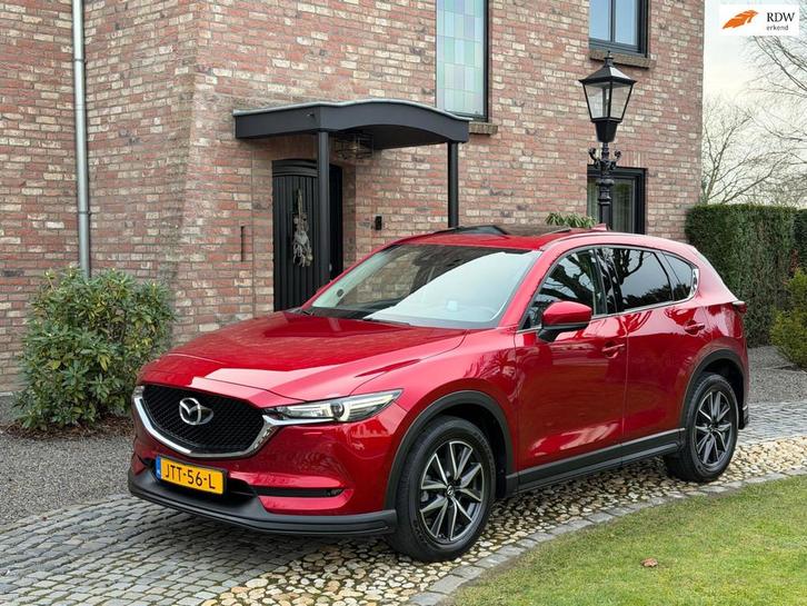 Mazda CX-5 2.0 SkyActiv-G 165 Skylease GT AWD Leder Navi, Auto's, Mazda, Te koop, CX-5, ABS, Achteruitrijcamera, Airbags, Airconditioning