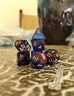 Hellflare – D&D dice set +  dice bag, Verzenden, Nieuw