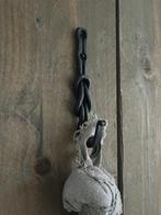 Wandhaak smeedijzer Knoop - Hoffz Style - STOER LANDELIJK, Huis en Inrichting, Wandhaken, Nieuw, Ophalen of Verzenden, Minder dan 100 cm