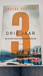 Anders Roslund - Drie jaar, Ophalen of Verzenden, Zo goed als nieuw, Anders Roslund