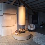 Boley Haard Fire & Metal, Ophalen of Verzenden, Zo goed als nieuw, Vrijstaande haard, Houthaard