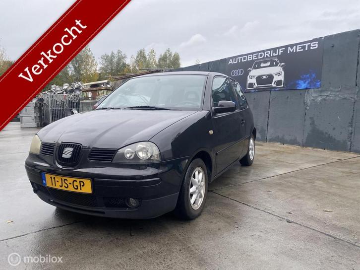 Seat Arosa 1.4i Signo VERKOCHT!, Auto's, Seat, Bedrijf, Te koop, Arosa, Airbags, Alarm, Centrale vergrendeling, Elektrische buitenspiegels