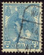 Nederland 1899, Koningin Wilhelmina, 12½ cent, blauw., Verzenden, T/m 1940, Gestempeld